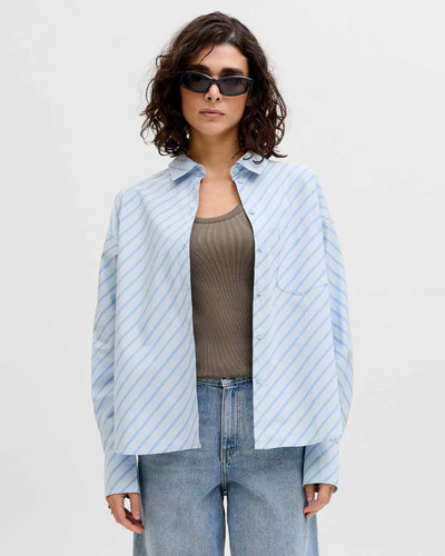 JXJAMIE RELAXED POPLIN SHIRTThumbnail