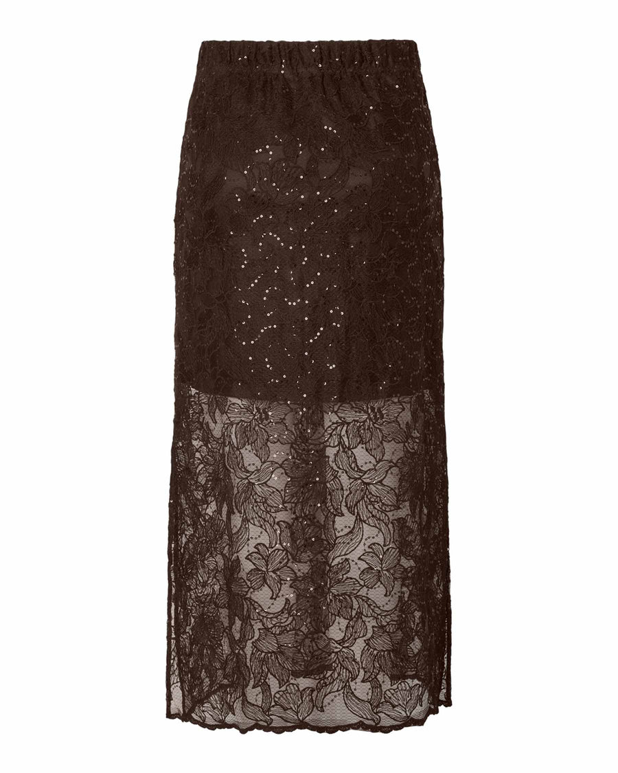 PCLOUISE HW MIDI SKIRT