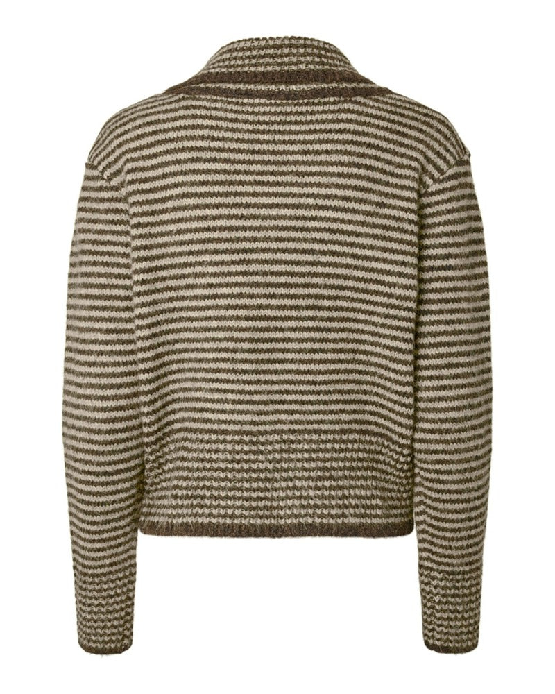 PCVENA LS COLLAR KNIT