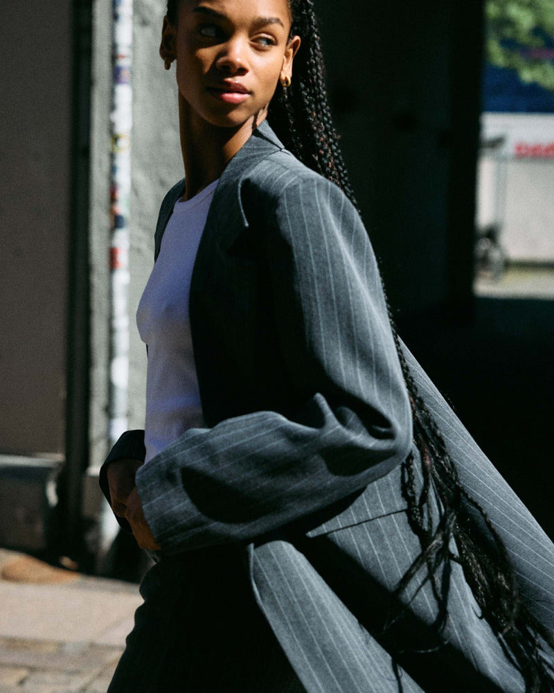 NMCELIA L/S LONG BLAZER