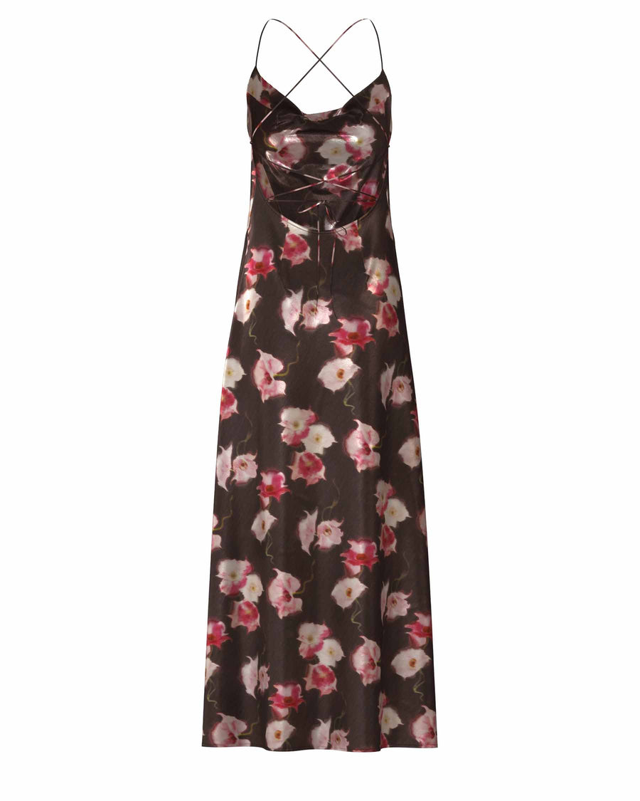 Objsally maxi slip dress