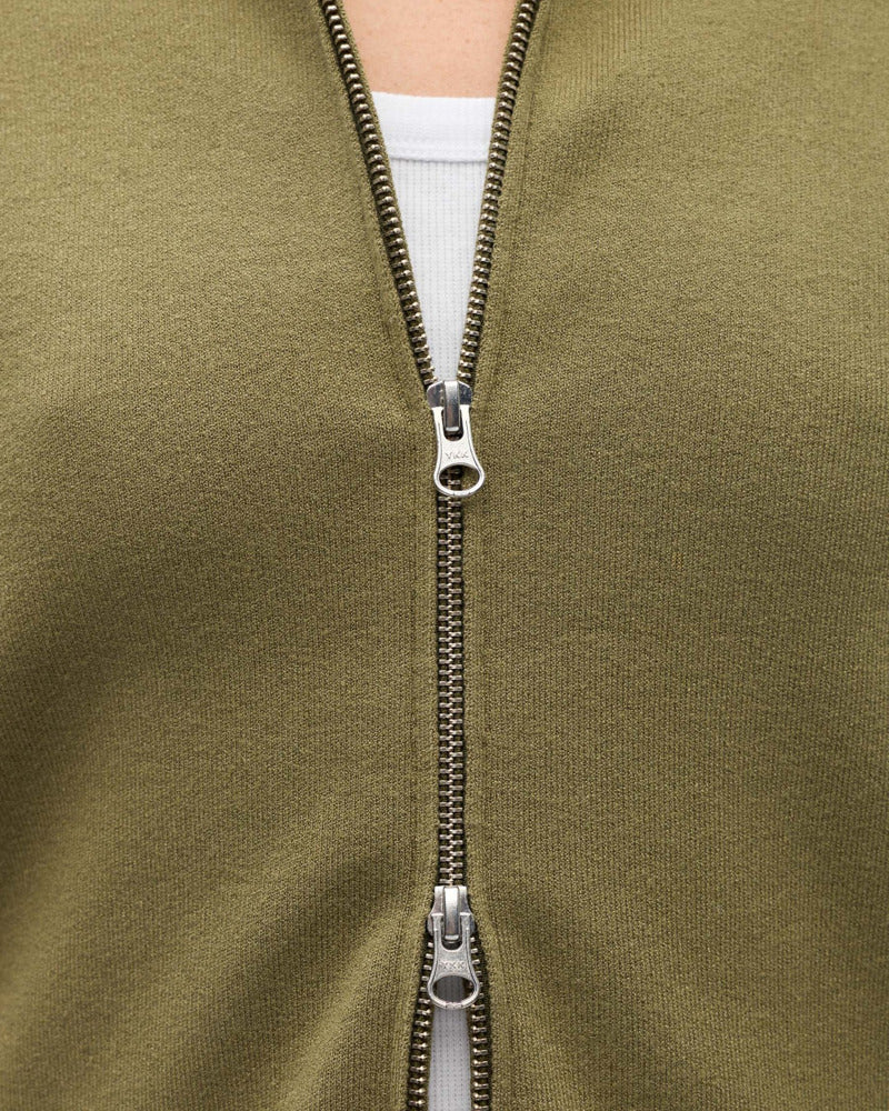 OBJREYNARD L/S RE ZIP CARDIGAN