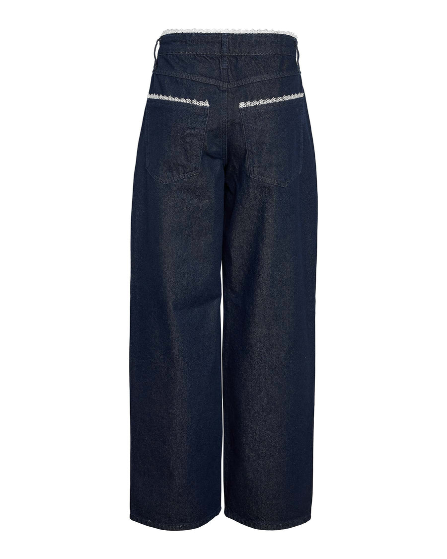 NMADRIANA LOOSE LACE JEANS