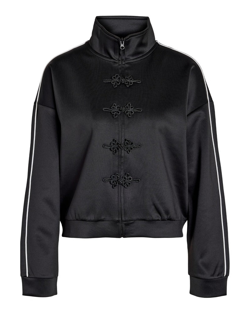 NMJENNA L/S HIGH NECK ZIP UP
