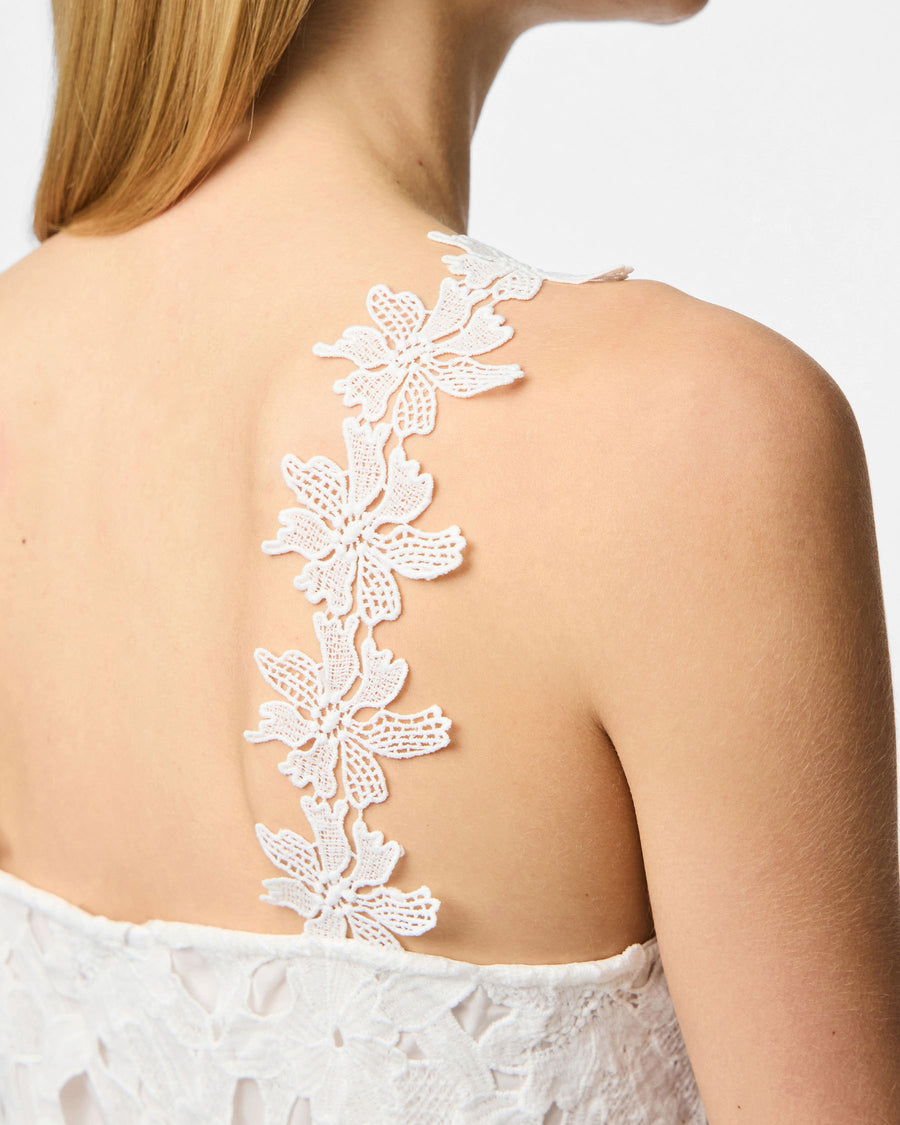 Pcmarisa lace short dress