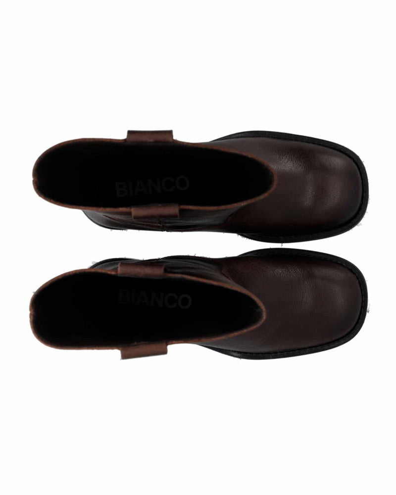 BIAMARY Mid Boot Leather