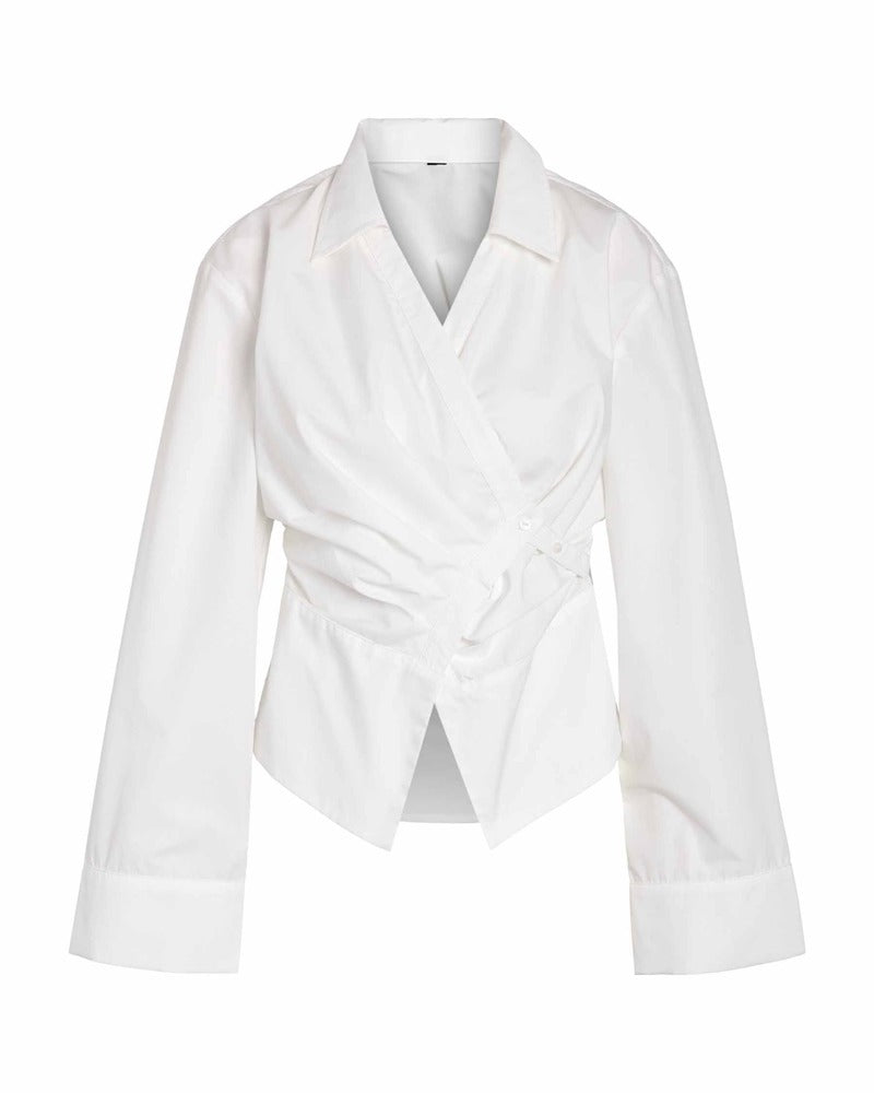 NMCIRI L/S ASSYMETRIC SHIRT