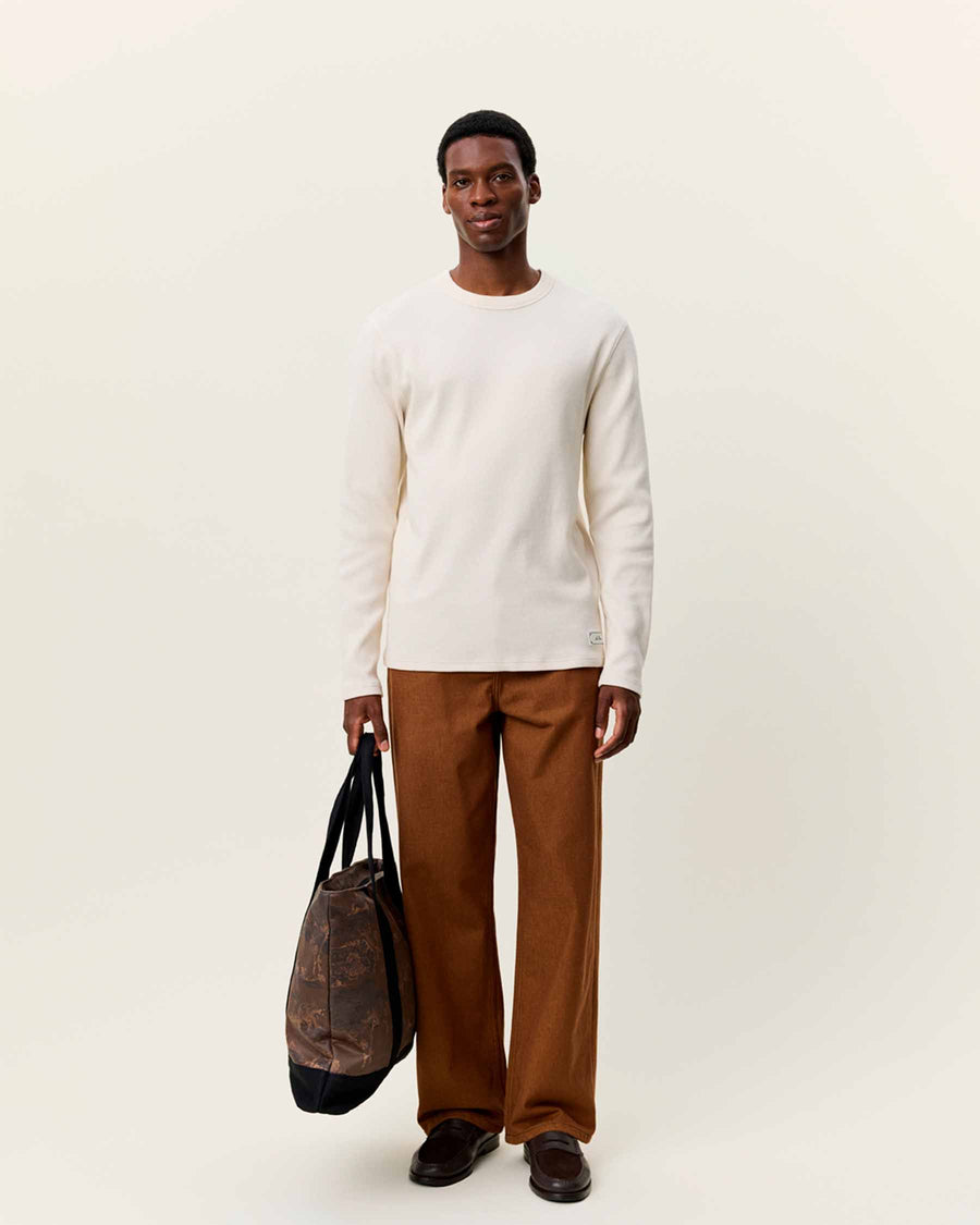 Label Waffle LS T-Shirt