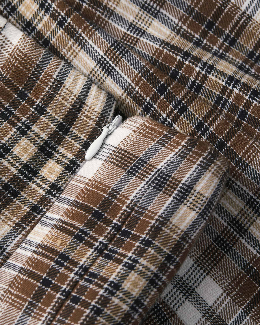 JXHAILEY FLANNEL SKIRT