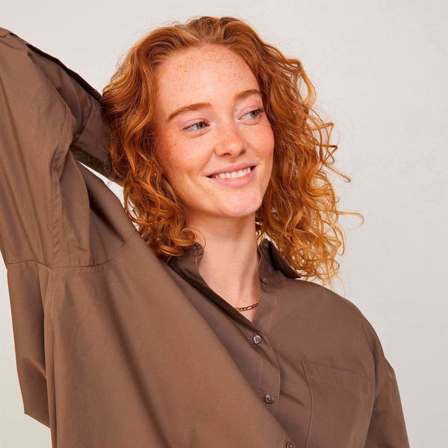 JXJAMIE RELAXED POPLIN SHIRT
