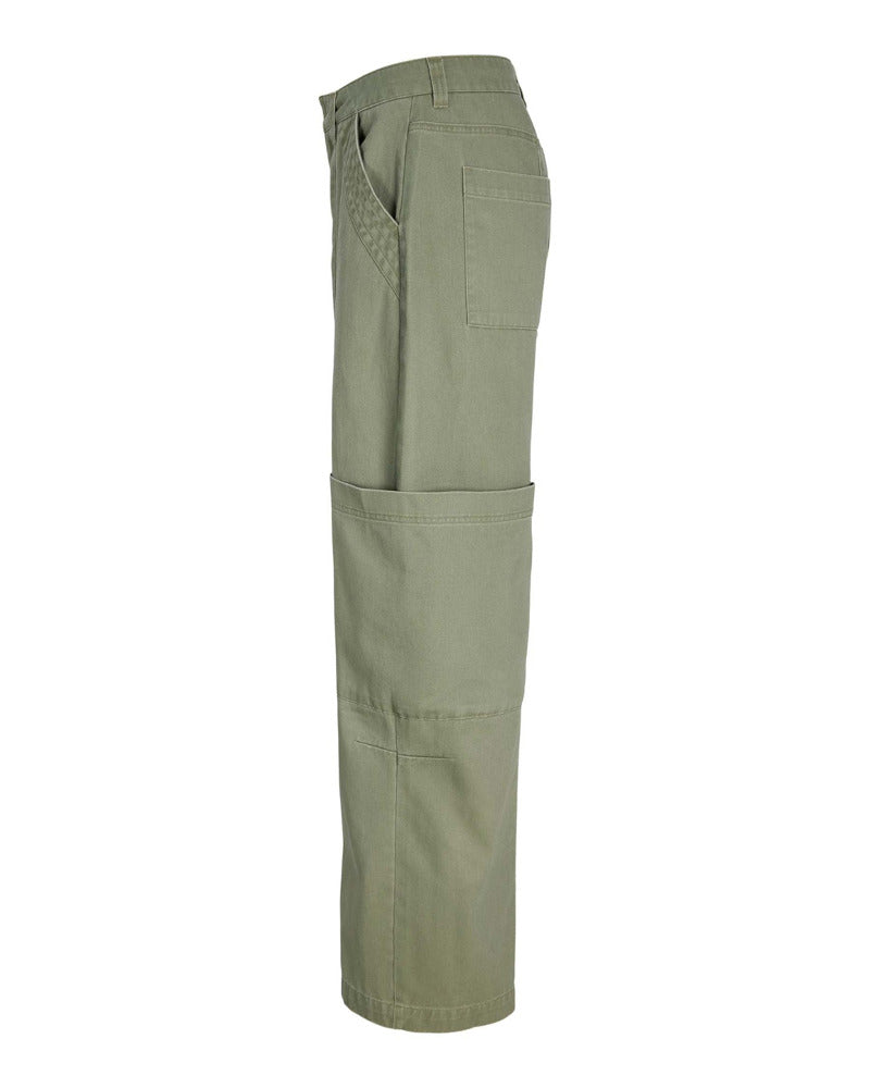 JXRINA FRAY BARREL CARGO PANT