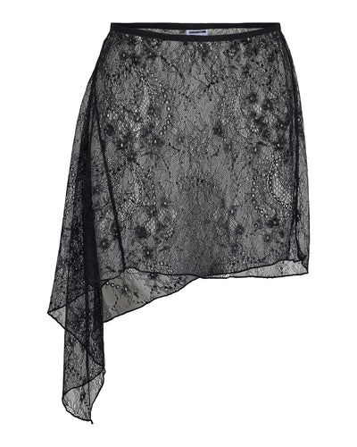 NMIDA ELASTICATED LACE SKIRTThumbnail