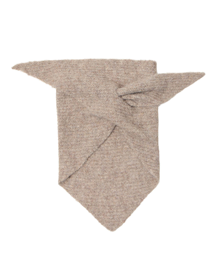 OBJMILU TRIANGLE KNIT SCARF