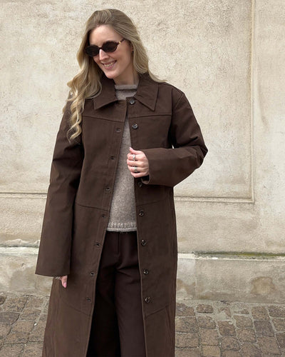 Ava fake suede jacketThumbnail