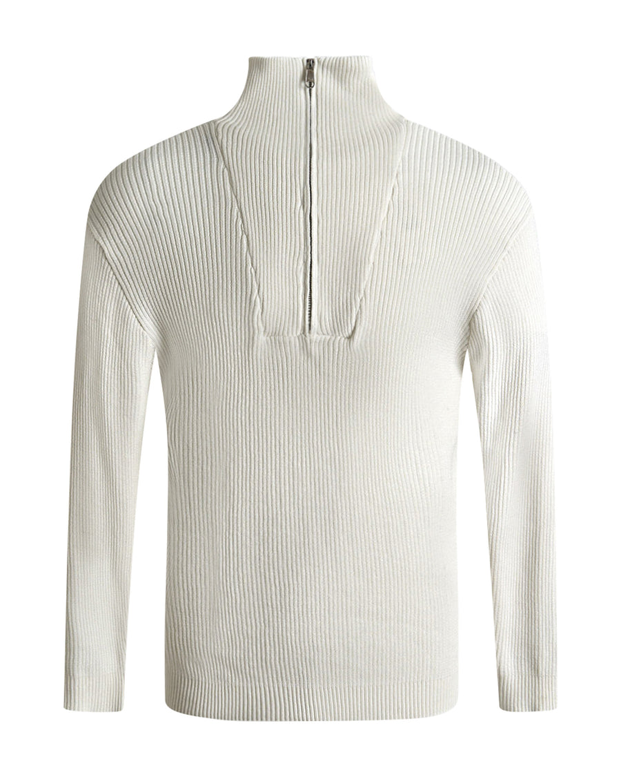 Nathan half-zip knit
