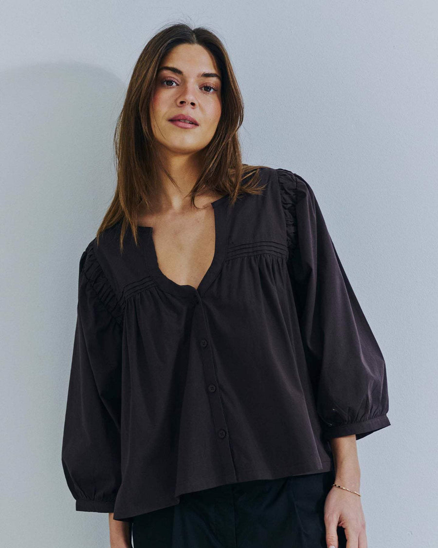 Dina cotton blouse