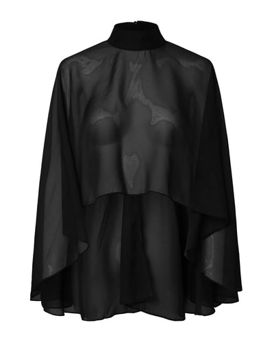 PCABIA HIGH NECK CAPEThumbnail