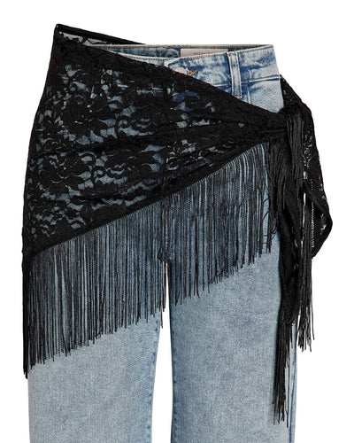 NMBLINKY FRINGE WAIST SCARFThumbnail