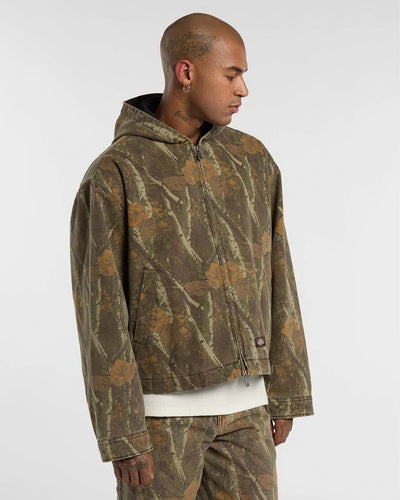 MIAMI CANVAS CAMO HOOD JACKETThumbnail