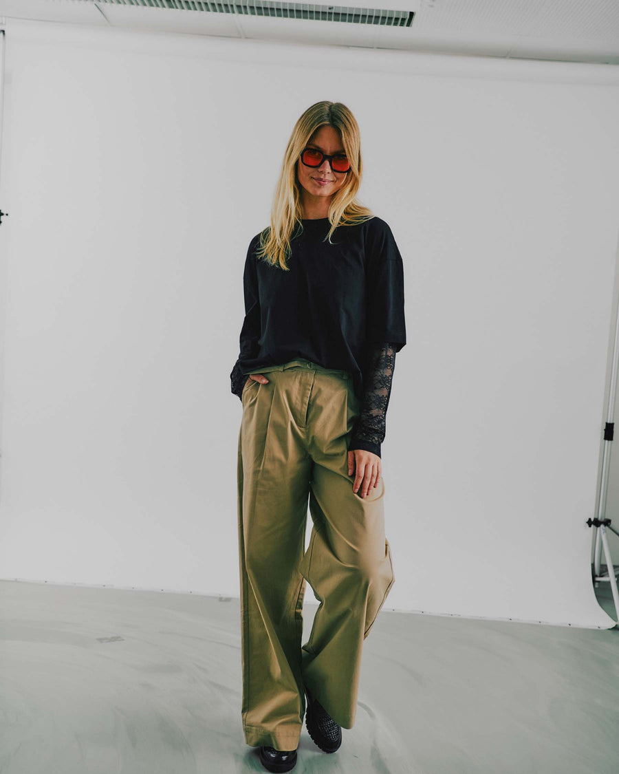 Menta solid pants