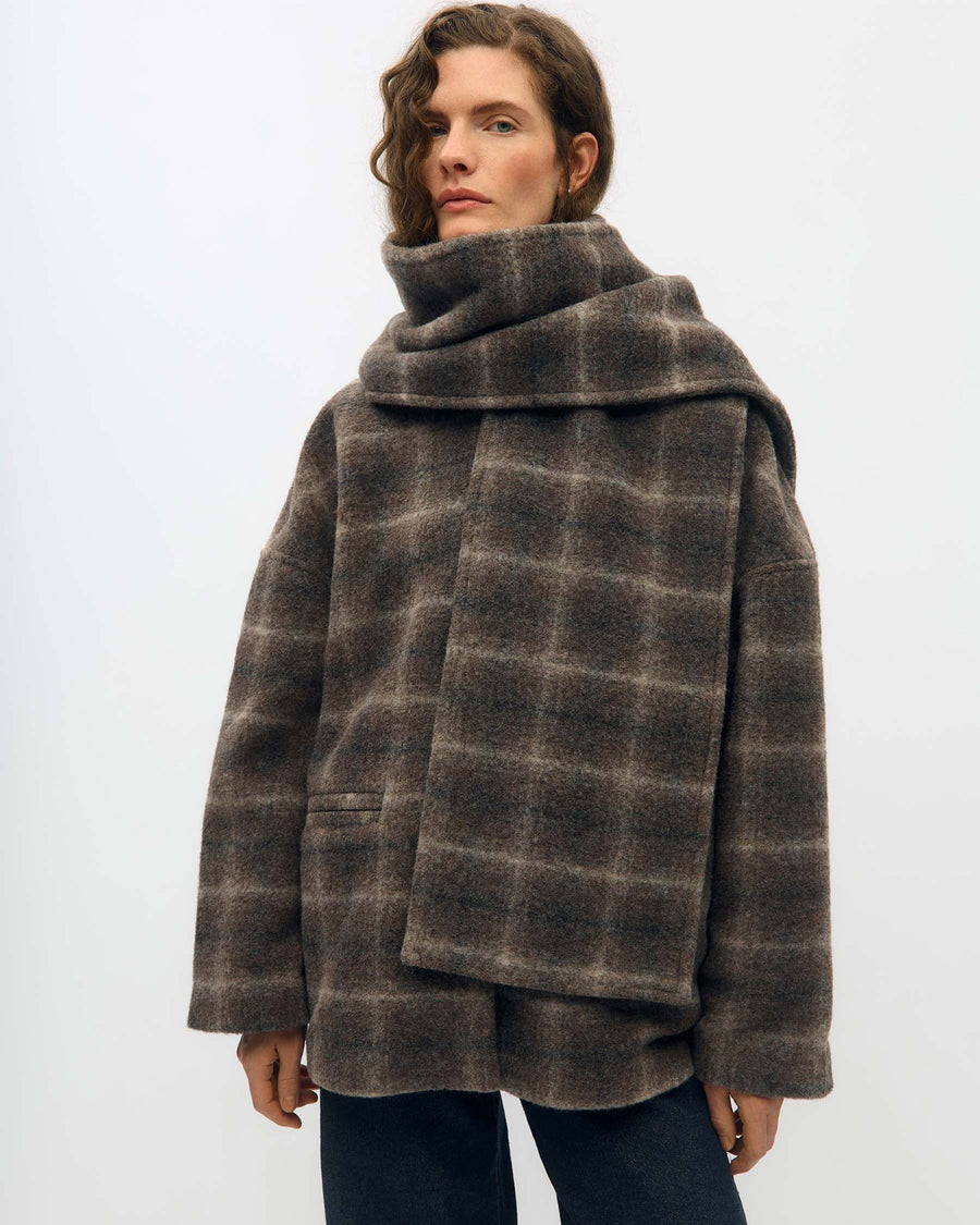 OBJMAISE SCARF JACKET