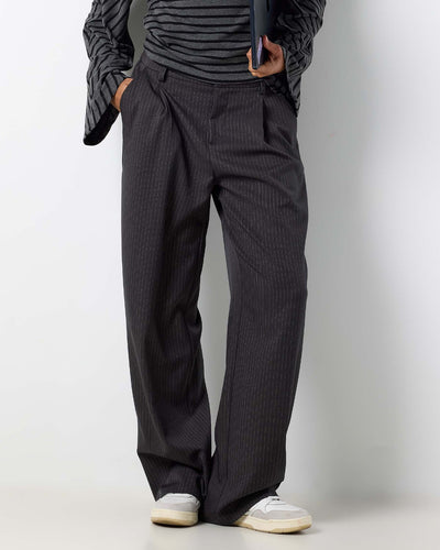 NMPINE MW PINSTRIPE SCARF PANTThumbnail
