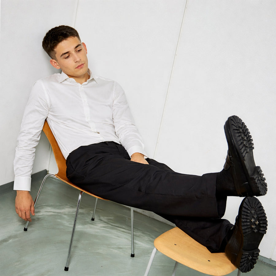 Poplin stretch shirt