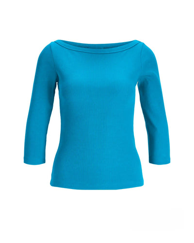 JXFIFI STR 3/4 BOATNECK TOPThumbnail