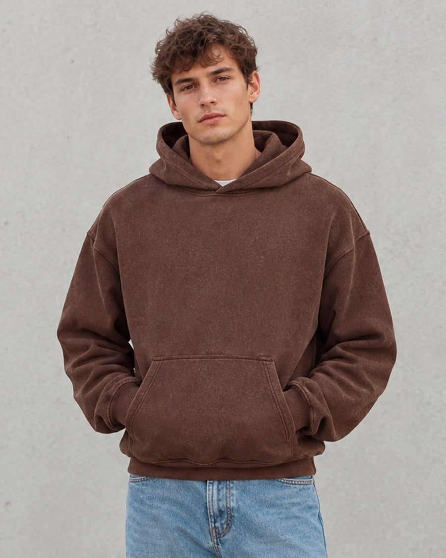 Boxy Printed Hood