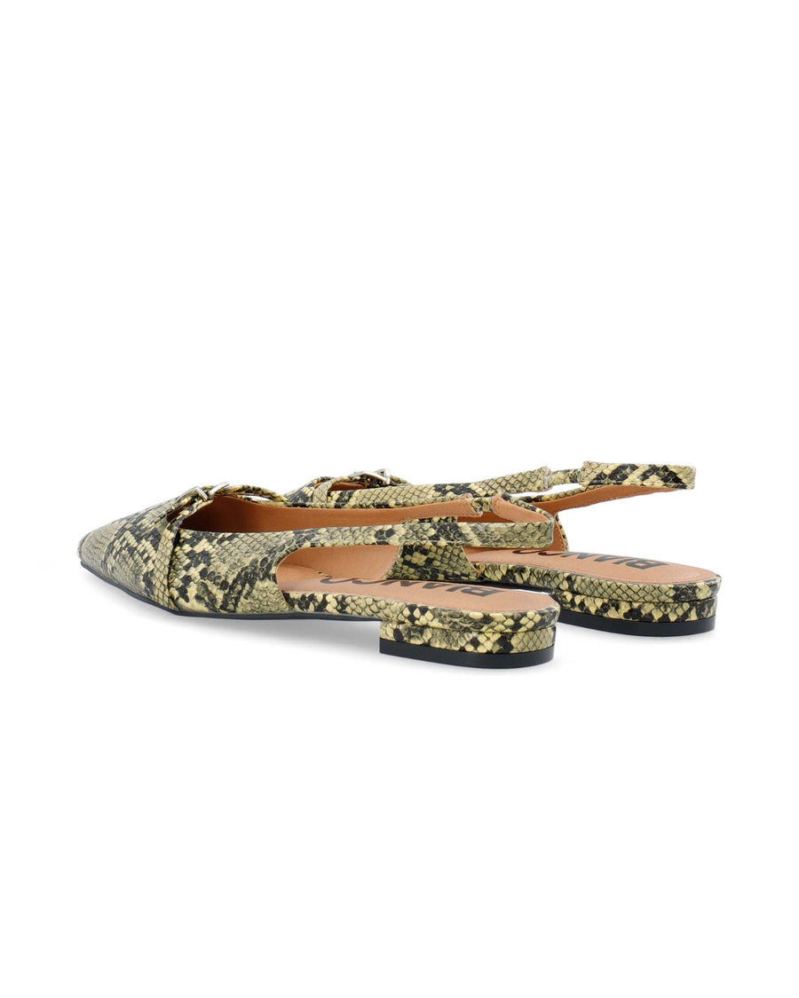 Biabari Slingback Faux Leather