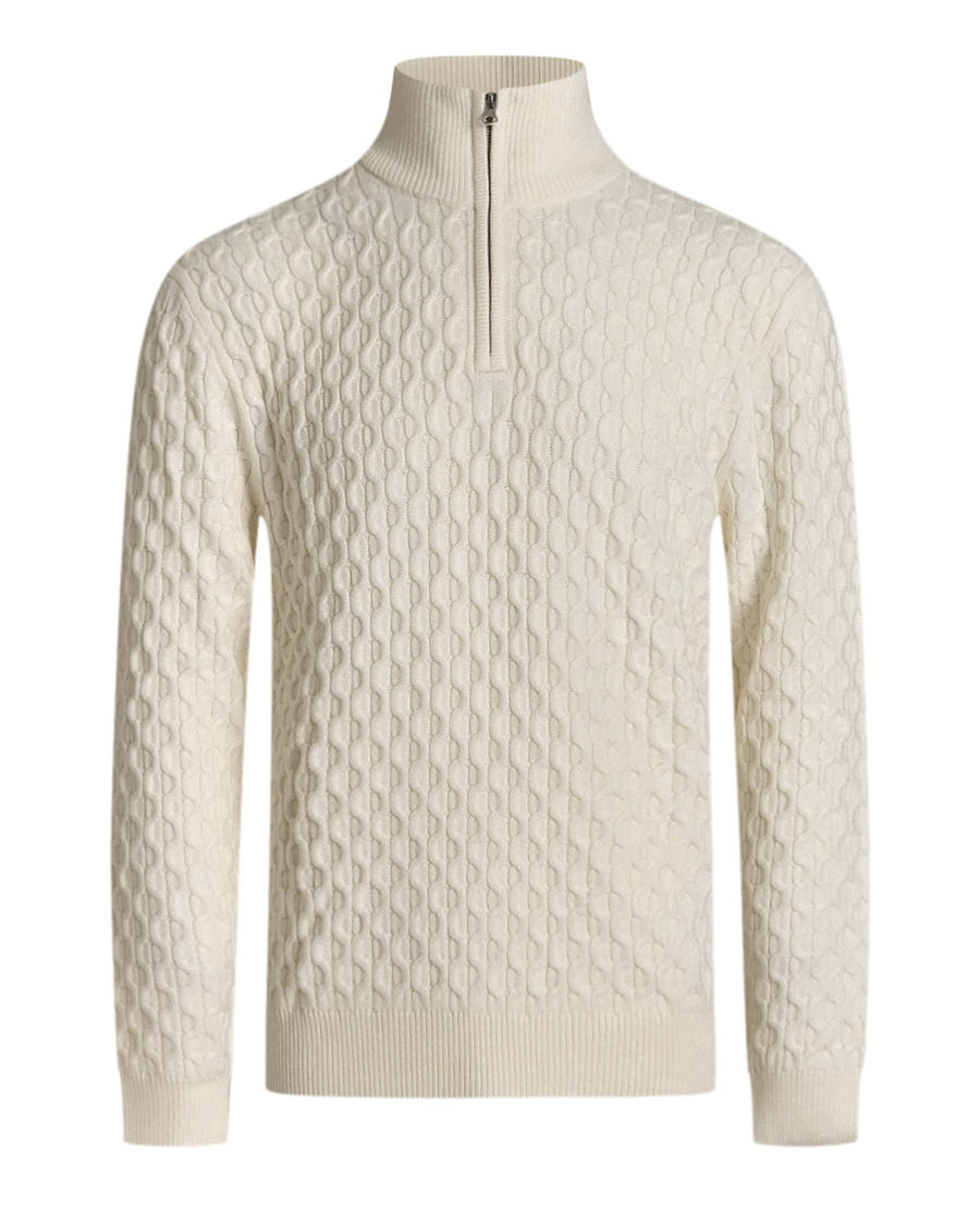 Ruben Half Zip Knit