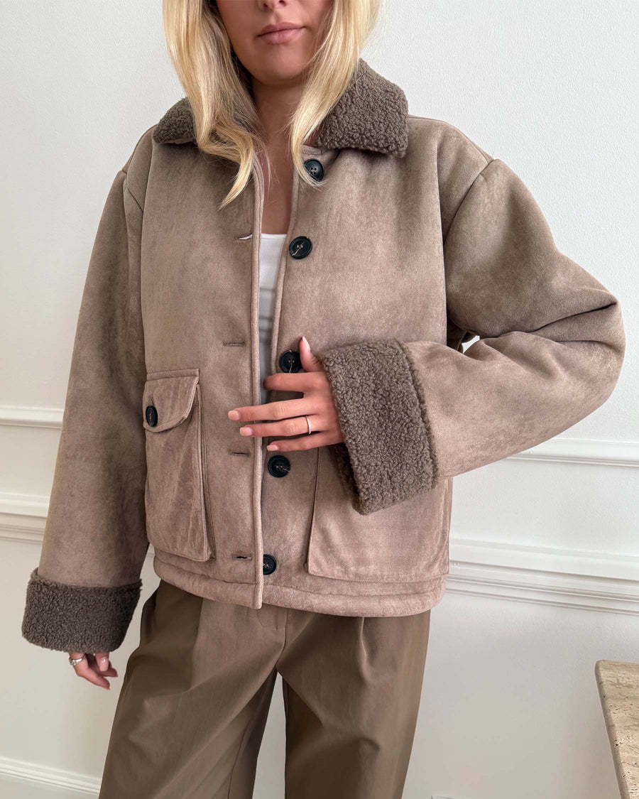 Siaic teddy jacket