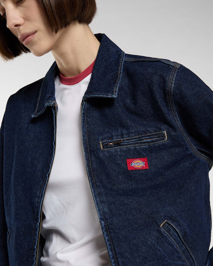 DENIM PAINTER JACKET W
