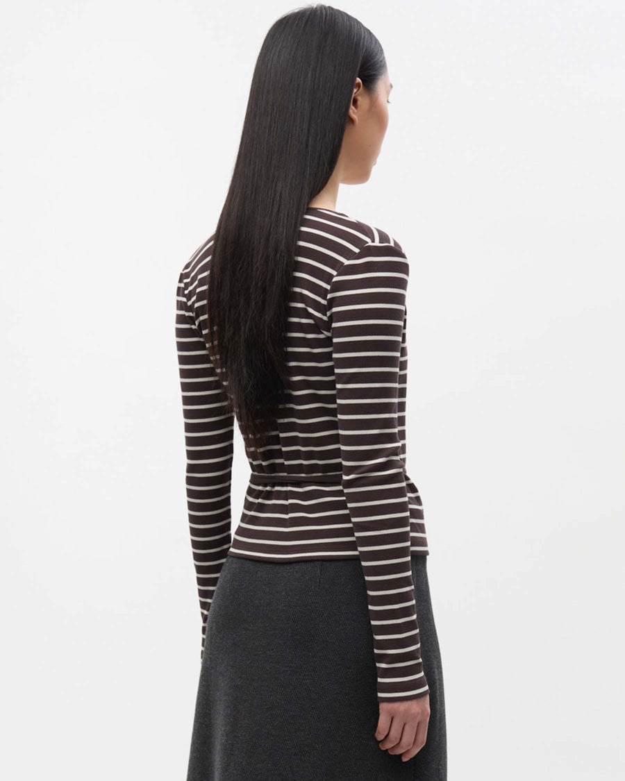 ENALLY LS V-N TEE