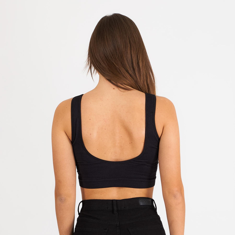 Pcsymmi rib bra 2-pack