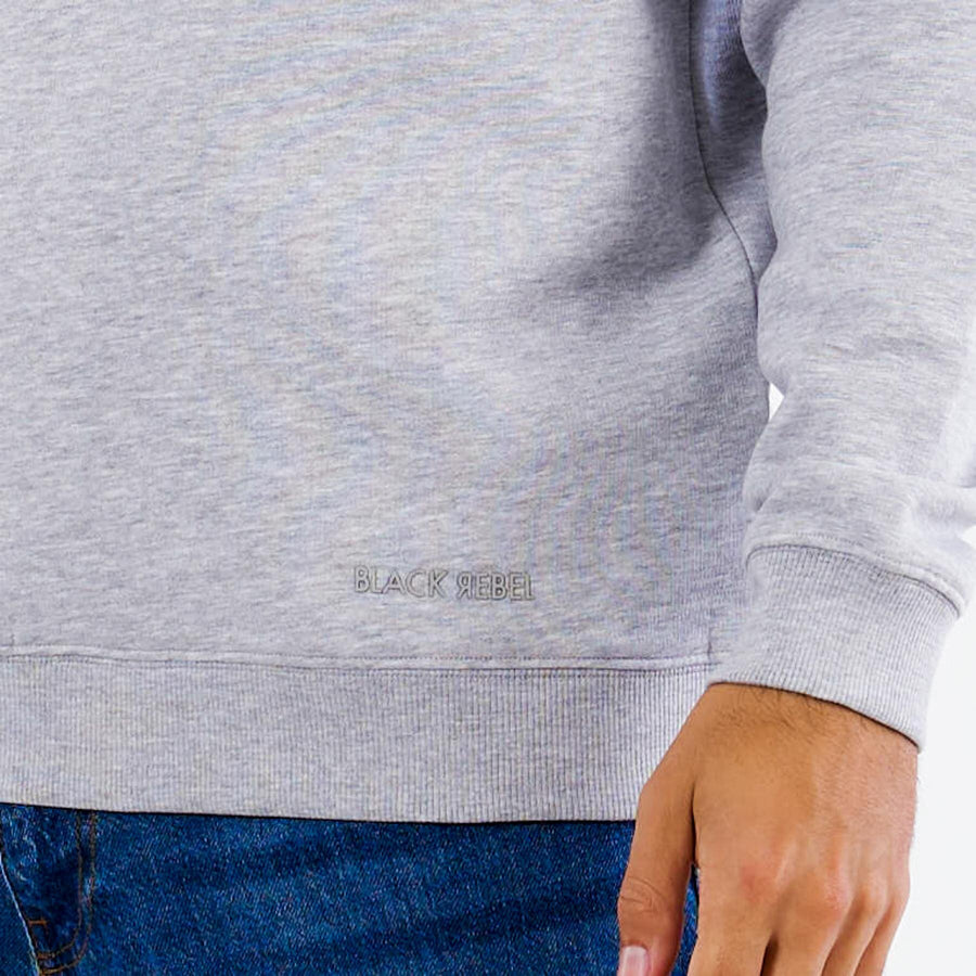 Basic half zip