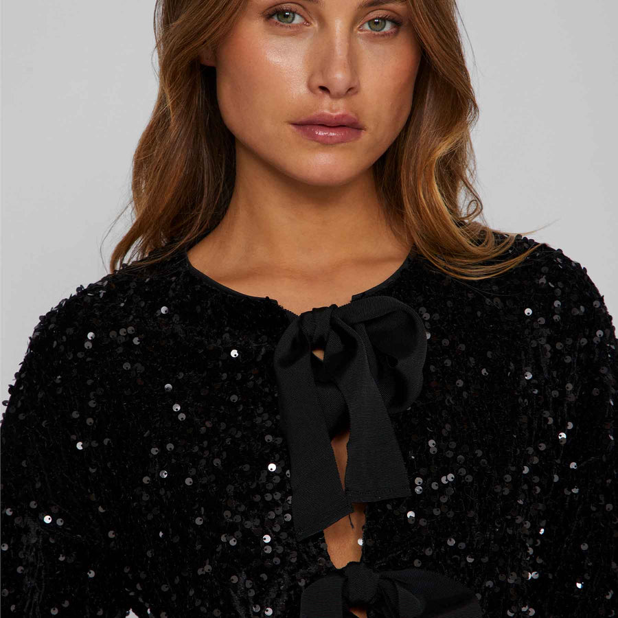 Viaria l/s o-neck cardigan