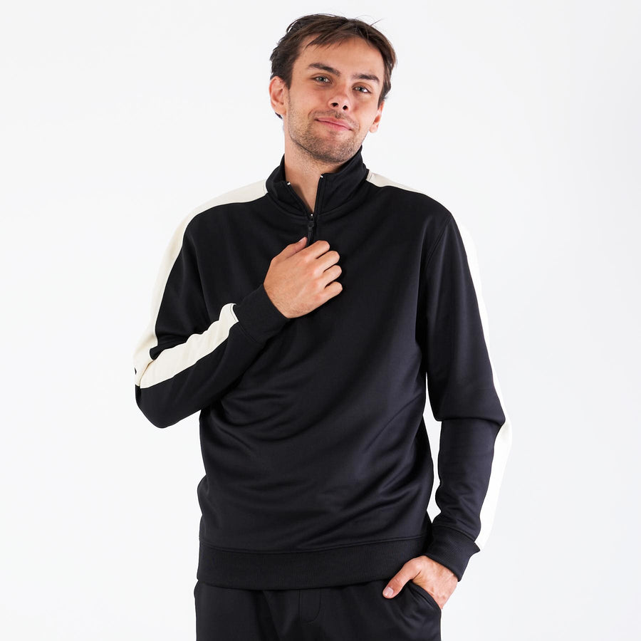 Pierre tape half zip