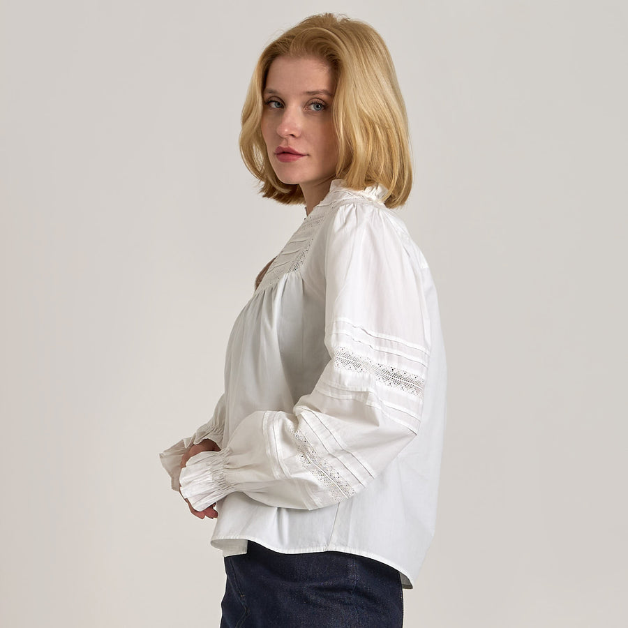 Esla poplin blouse