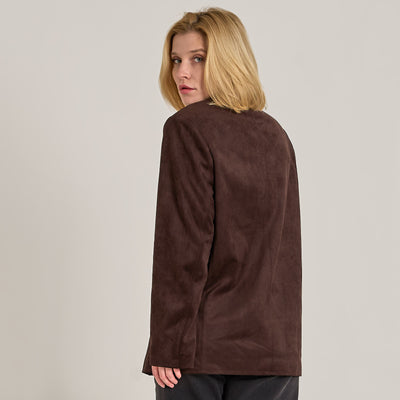 Lara faux suede jacketThumbnail