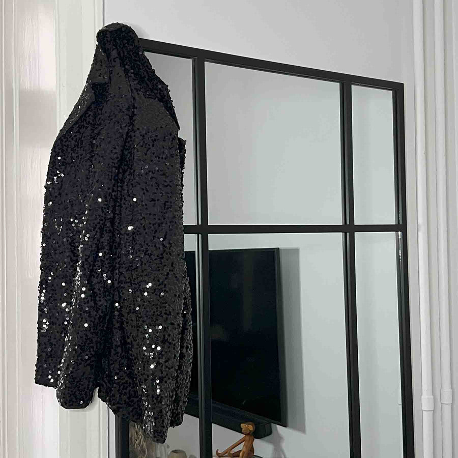 Pcbossy sequin blazer