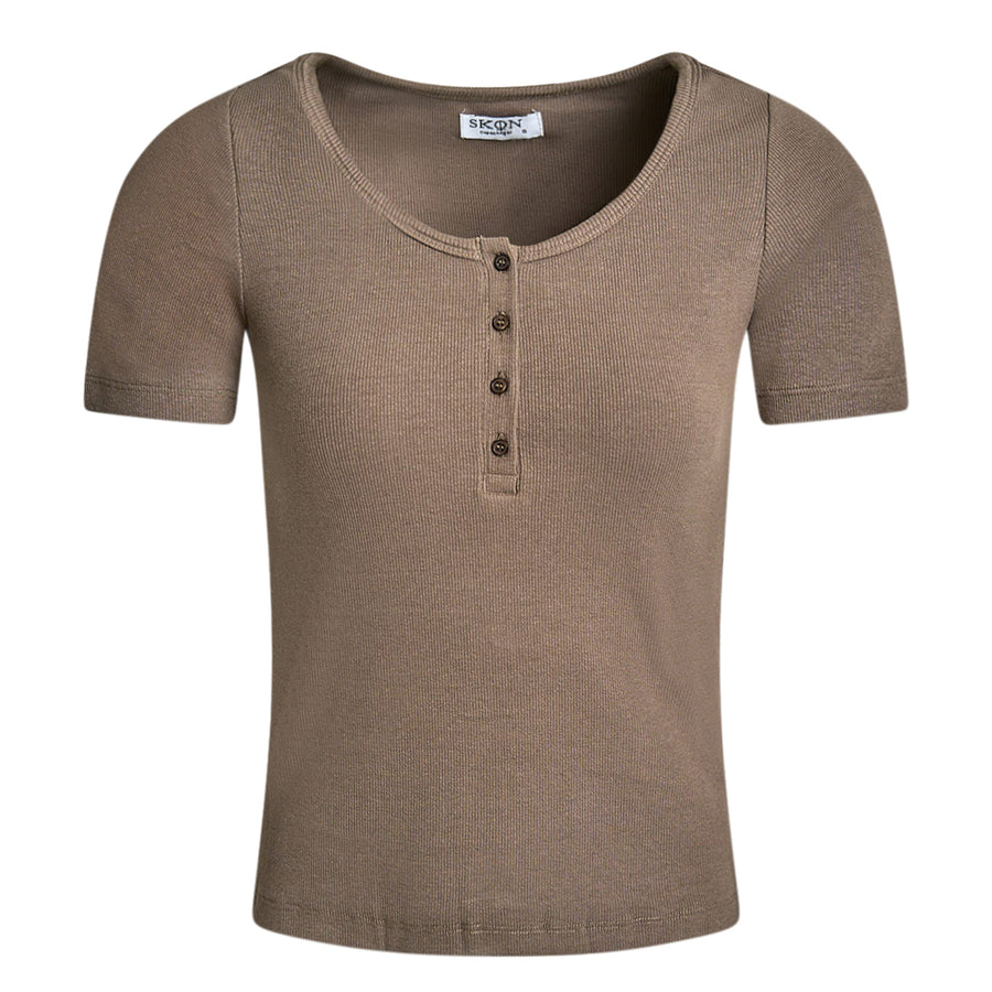 Lara rib tee