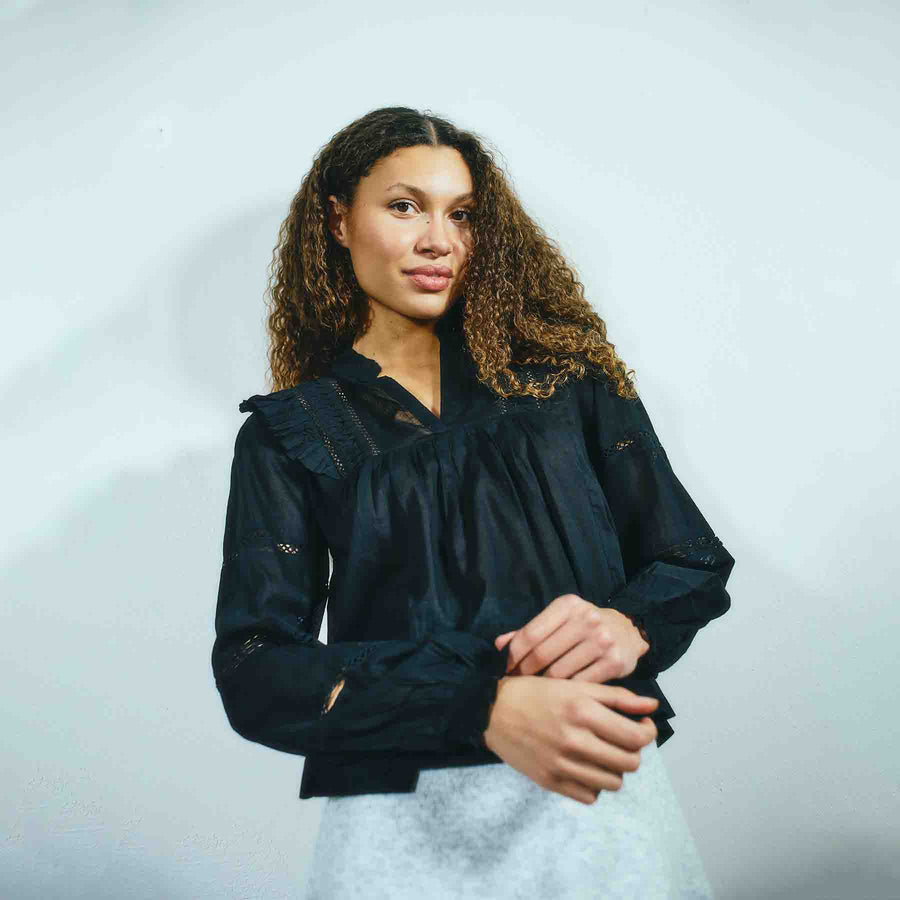 Krille voile blouse