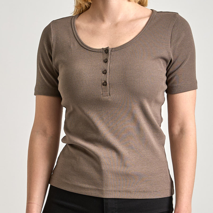 Lara rib tee