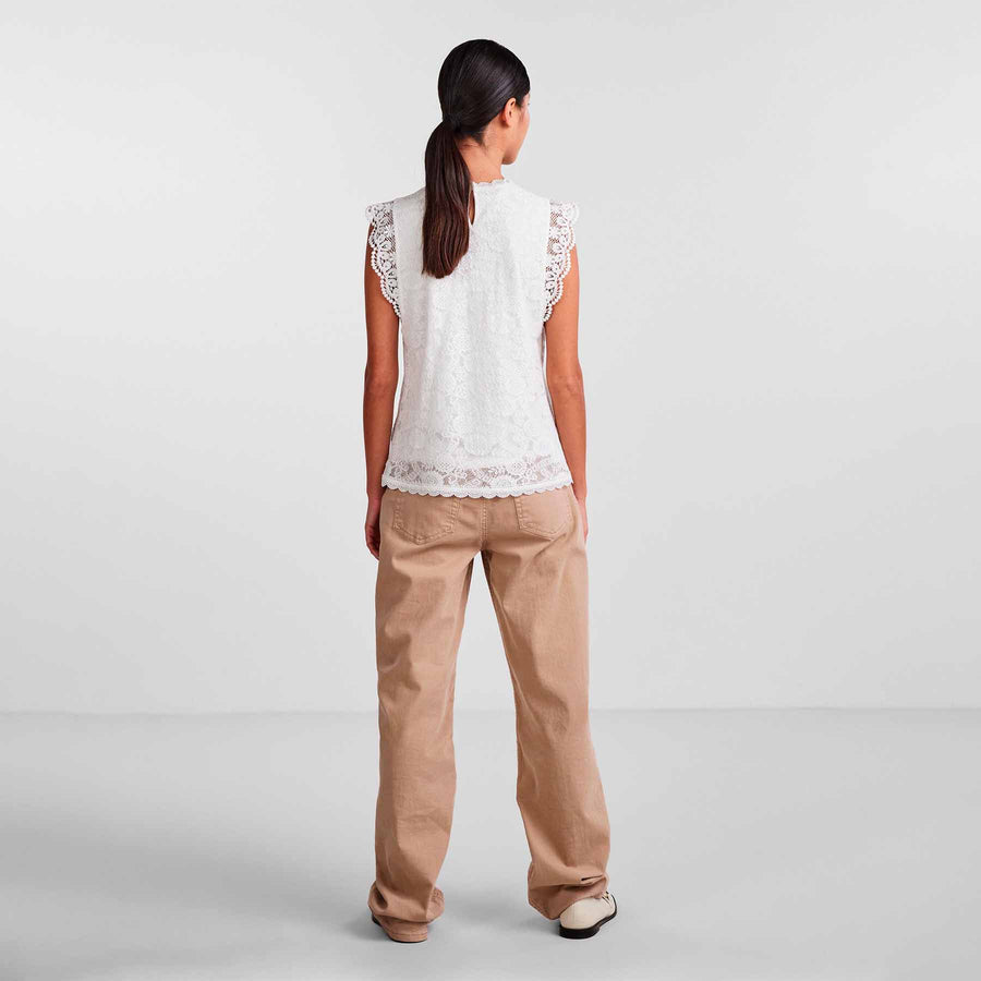Pcolline sl lace top