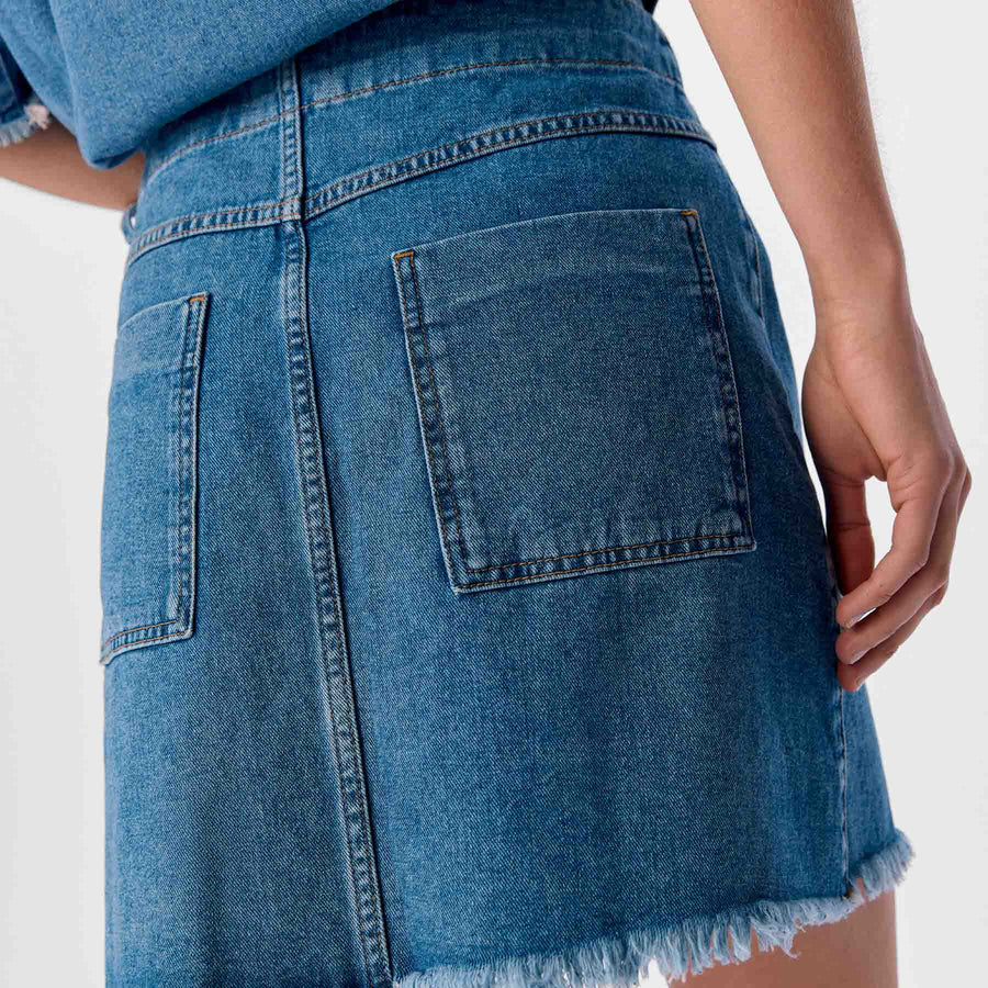 Objmelia mw short skirt