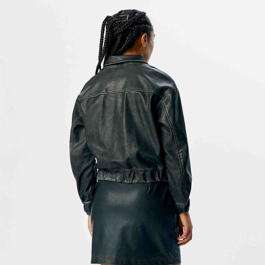 Objscarlet biker jacket