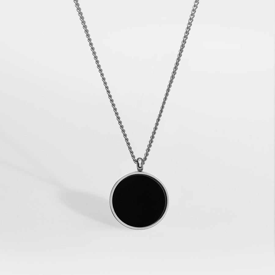 Black Onyx Pendant Necklace