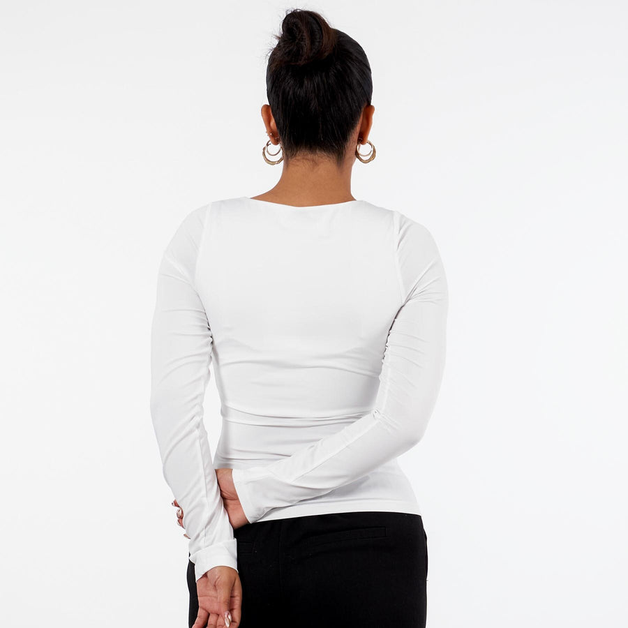 Sigga square neck ls