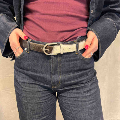 Jxenya cow leather beltThumbnail
